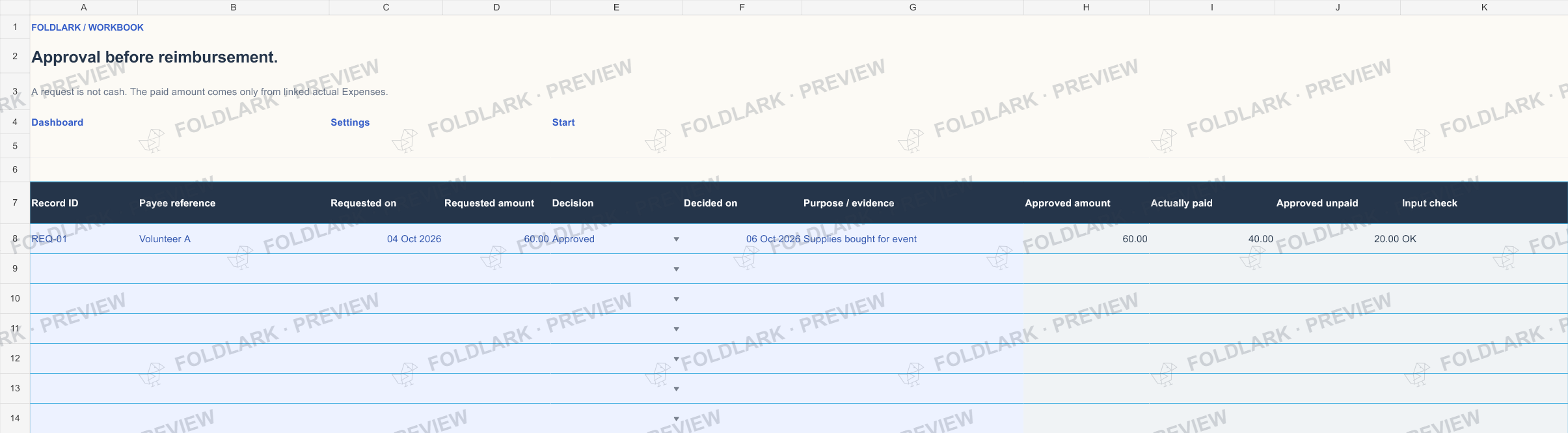 Requests: actual marked preview