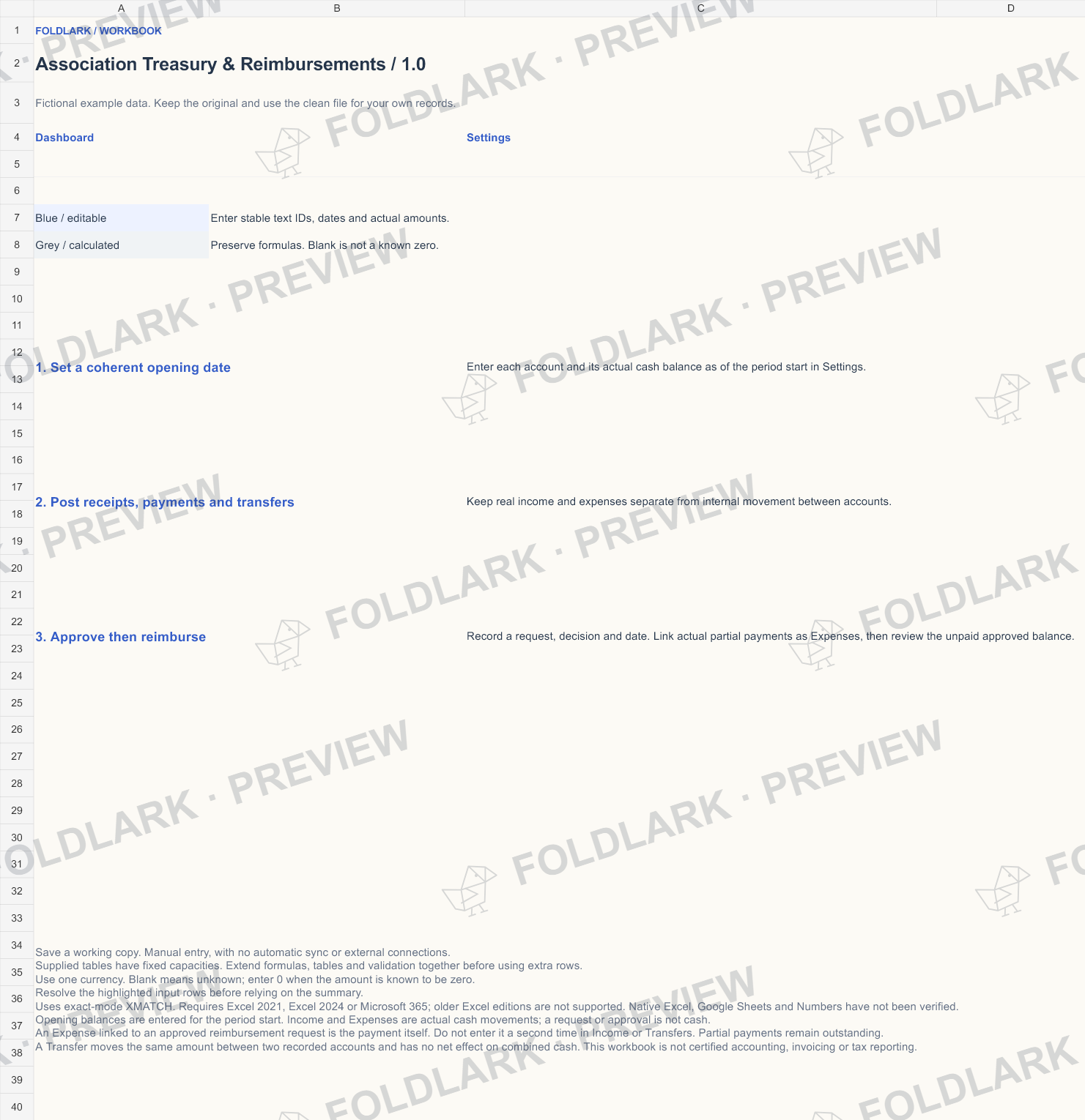 Start: actual marked preview
