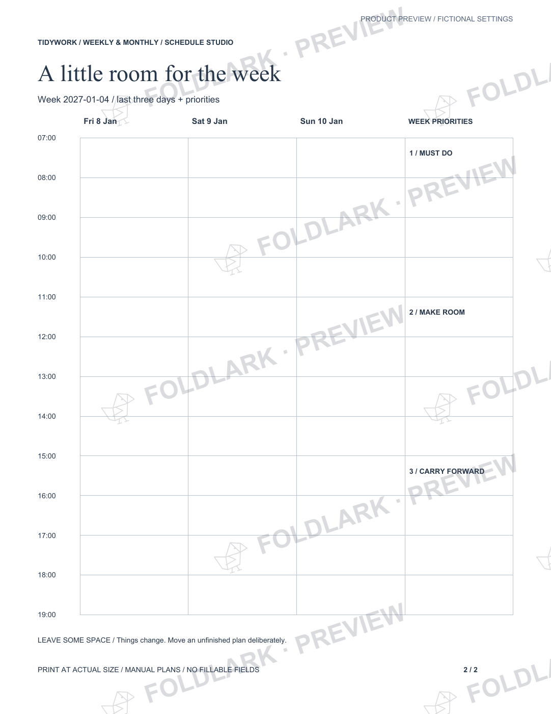 Actual Letter second sheet, with priorities. Match the PDF to your actual paper.
