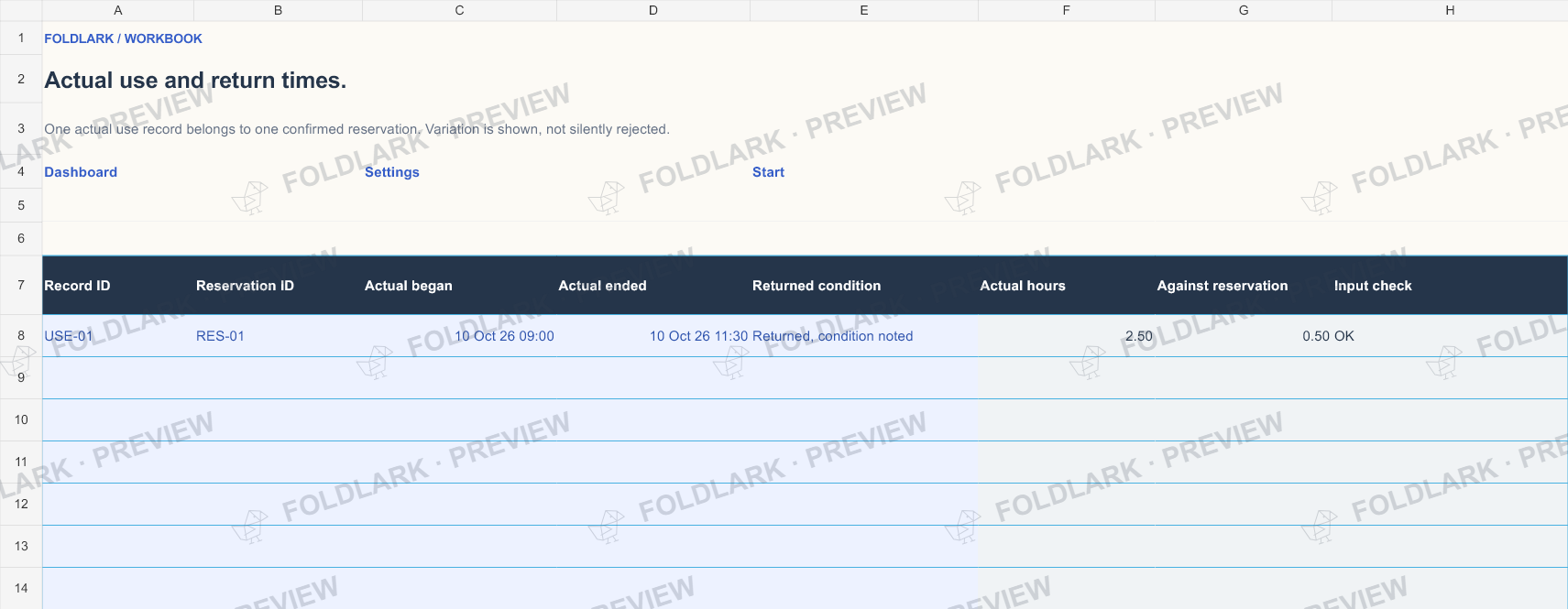 Usage: actual marked preview