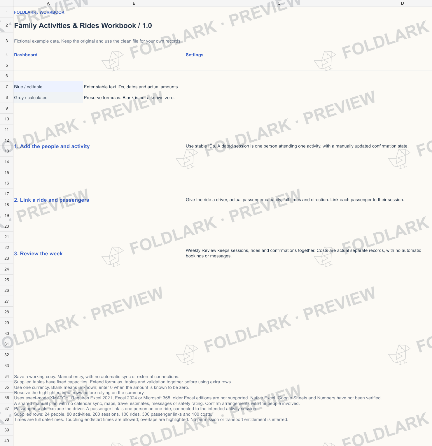 Start: actual marked preview