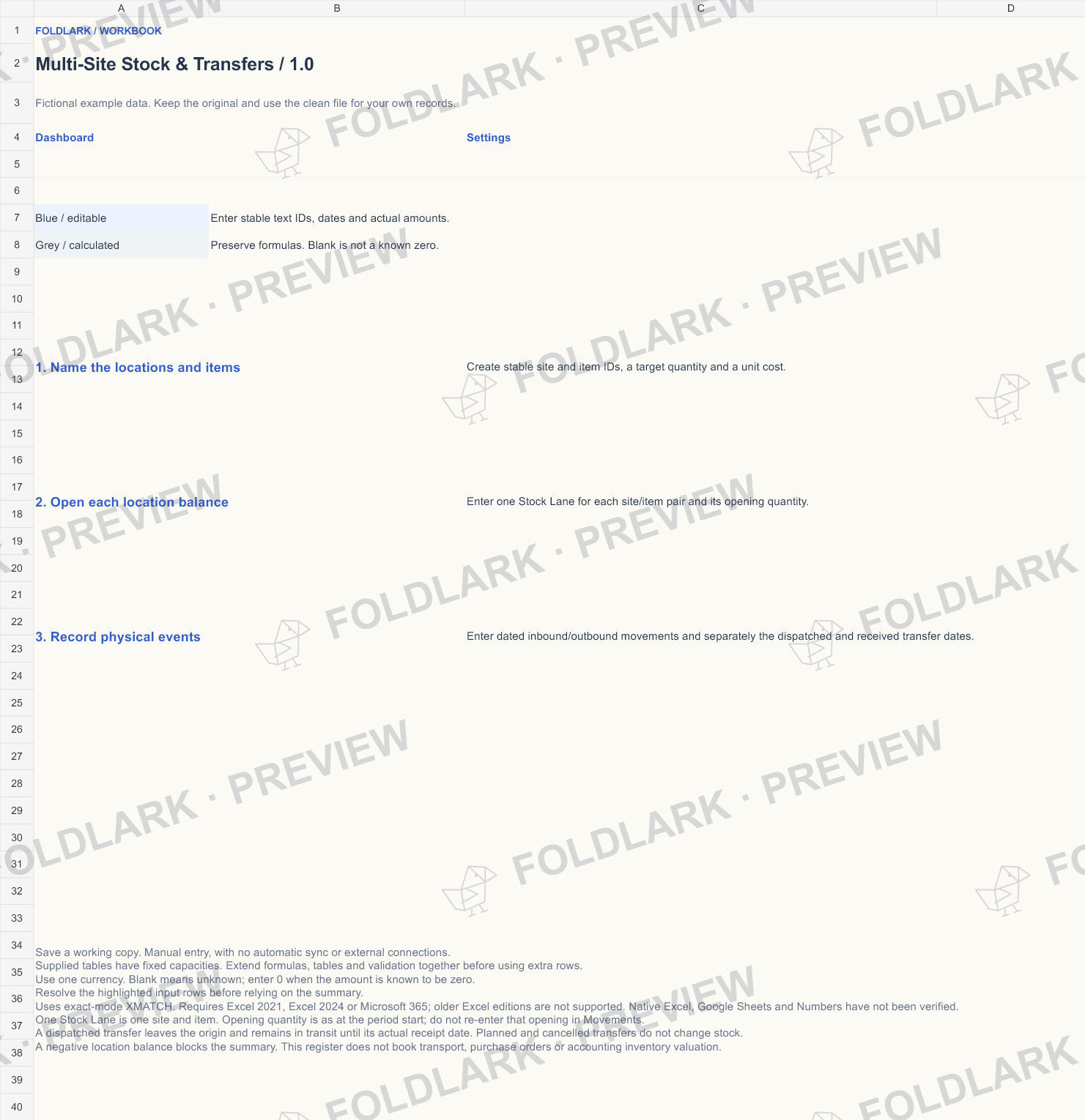 Start: actual marked preview
