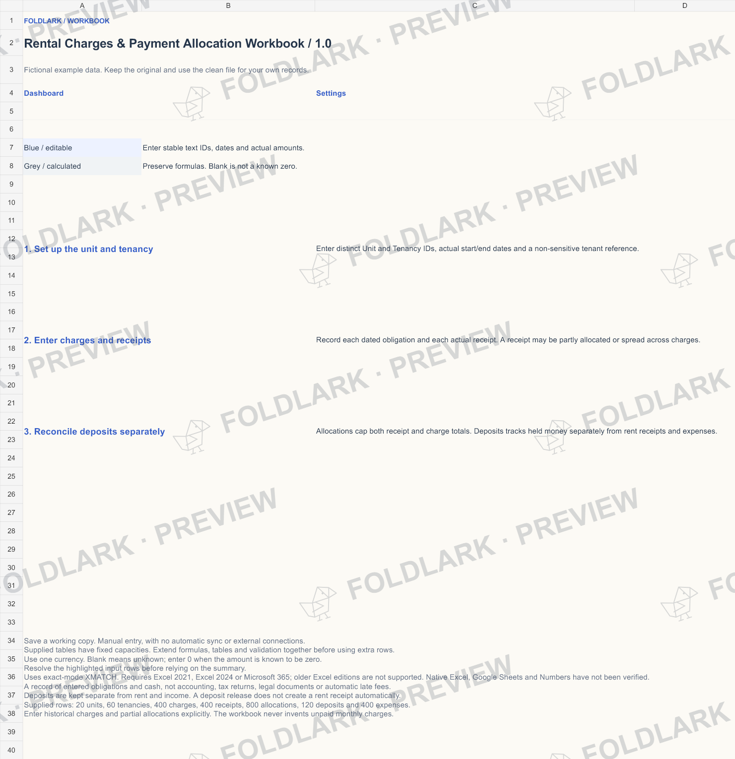 Start: actual marked preview