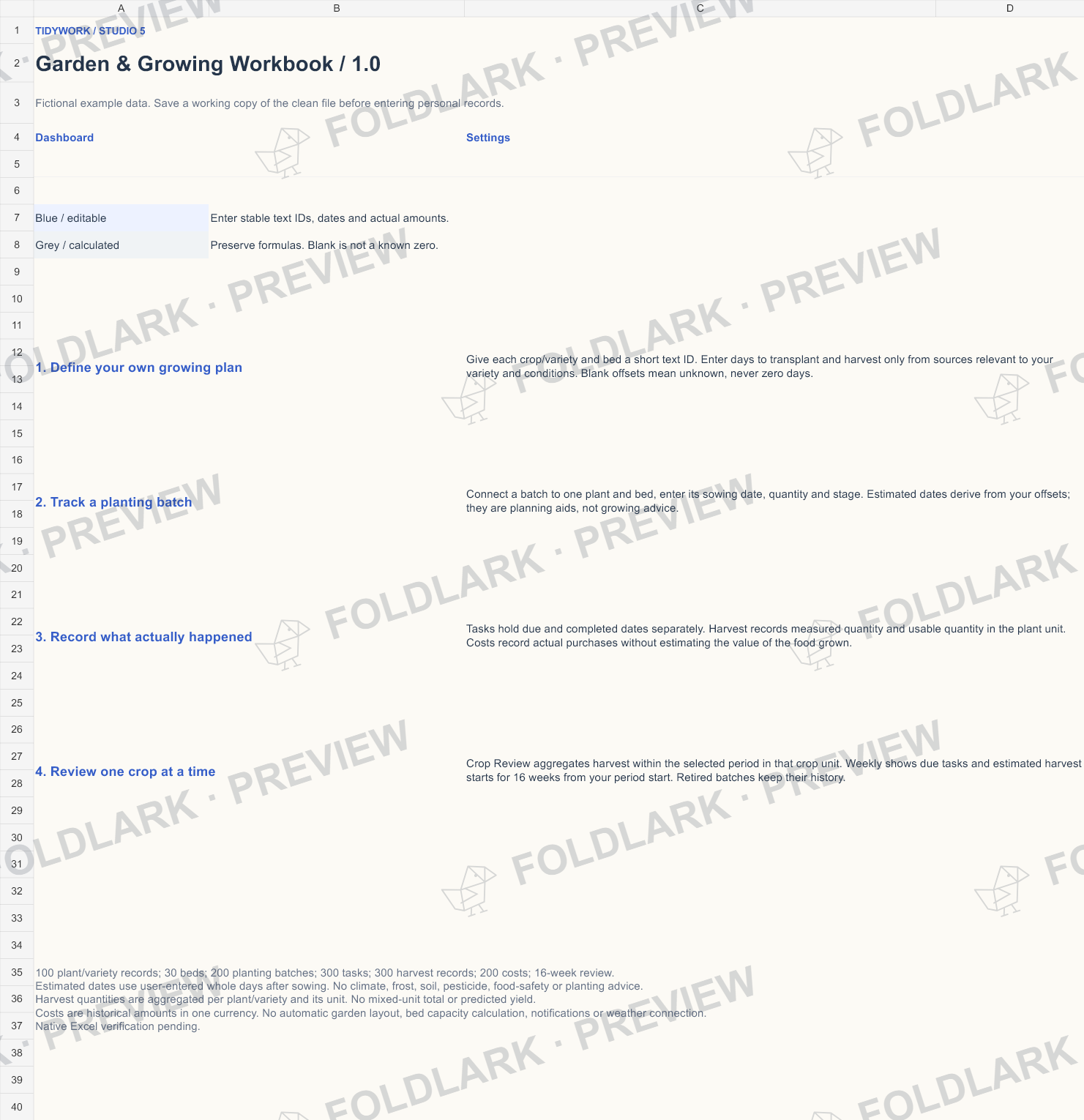 Start: actual marked preview