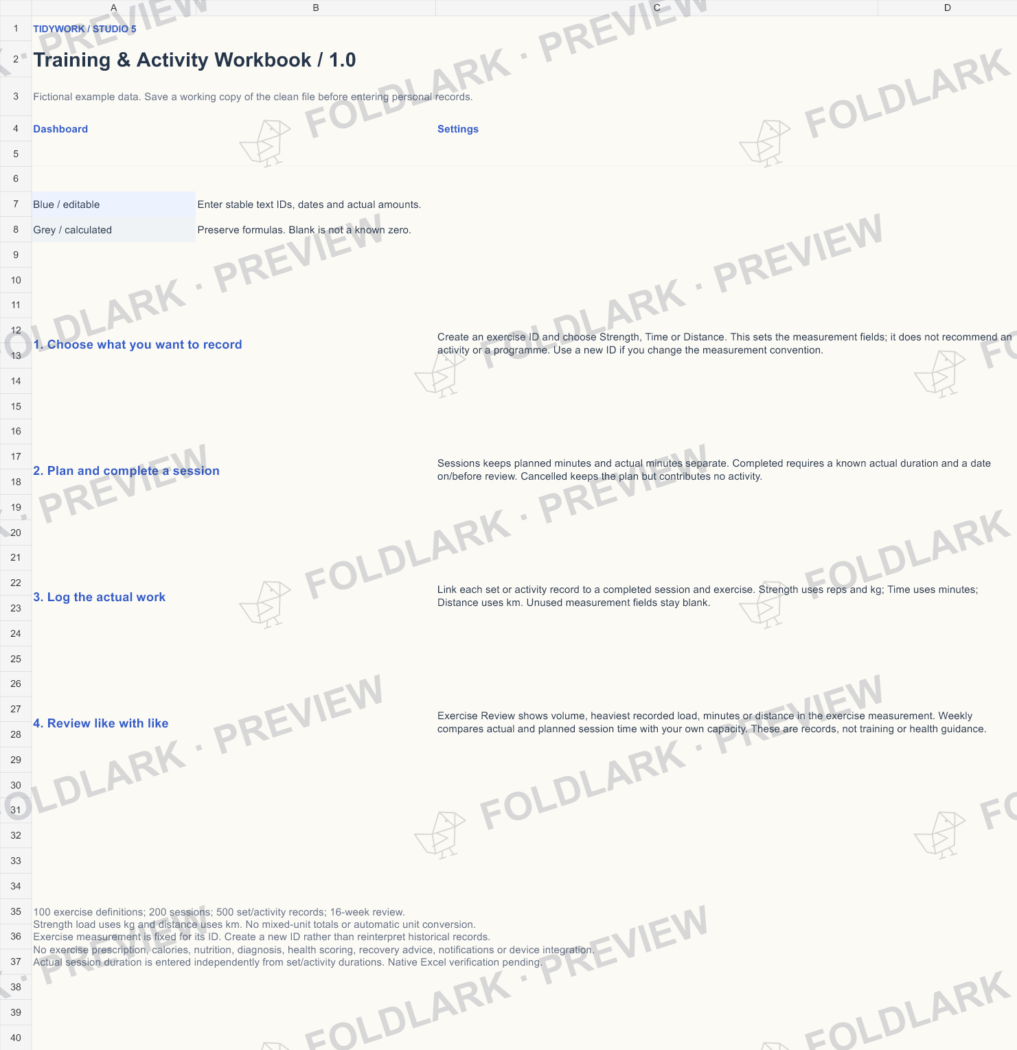 Start: actual marked preview