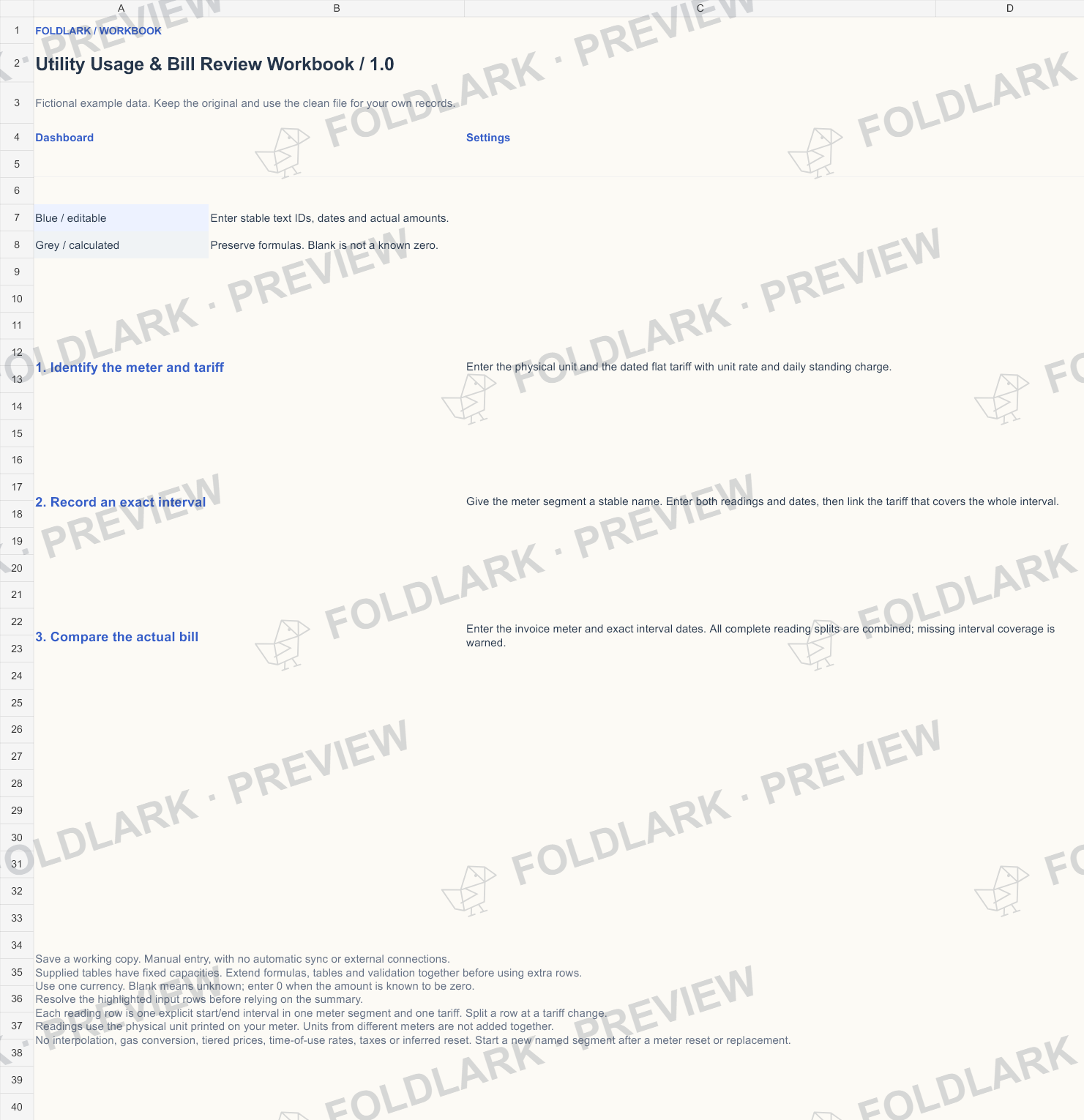 Start: actual marked preview