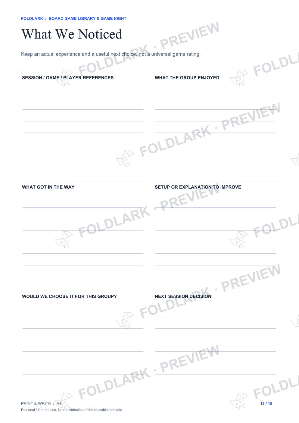 What We Noticed: actual marked preview