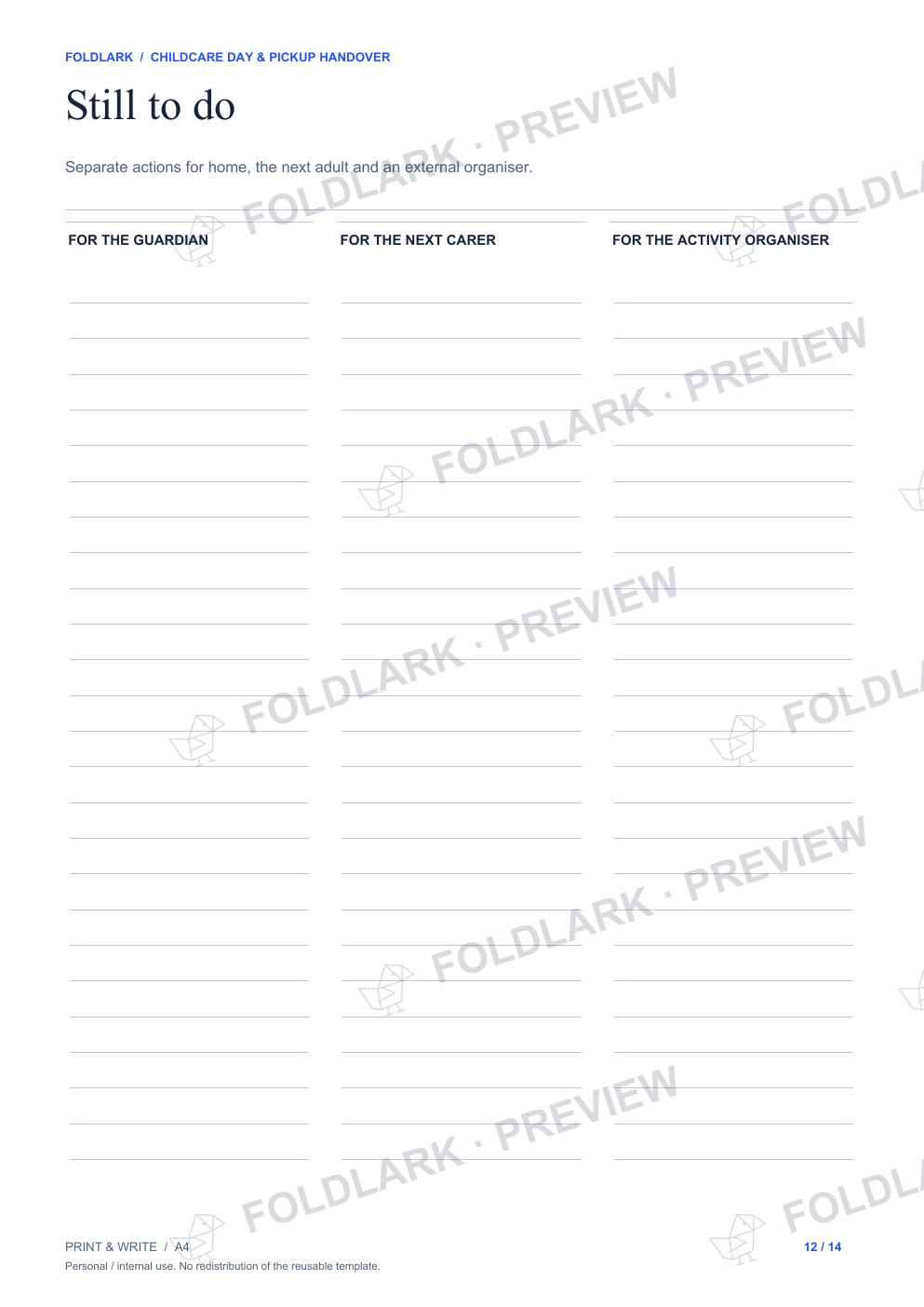 Still to do: actual marked preview