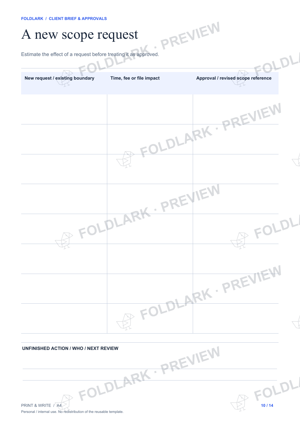 A new scope request: actual marked preview