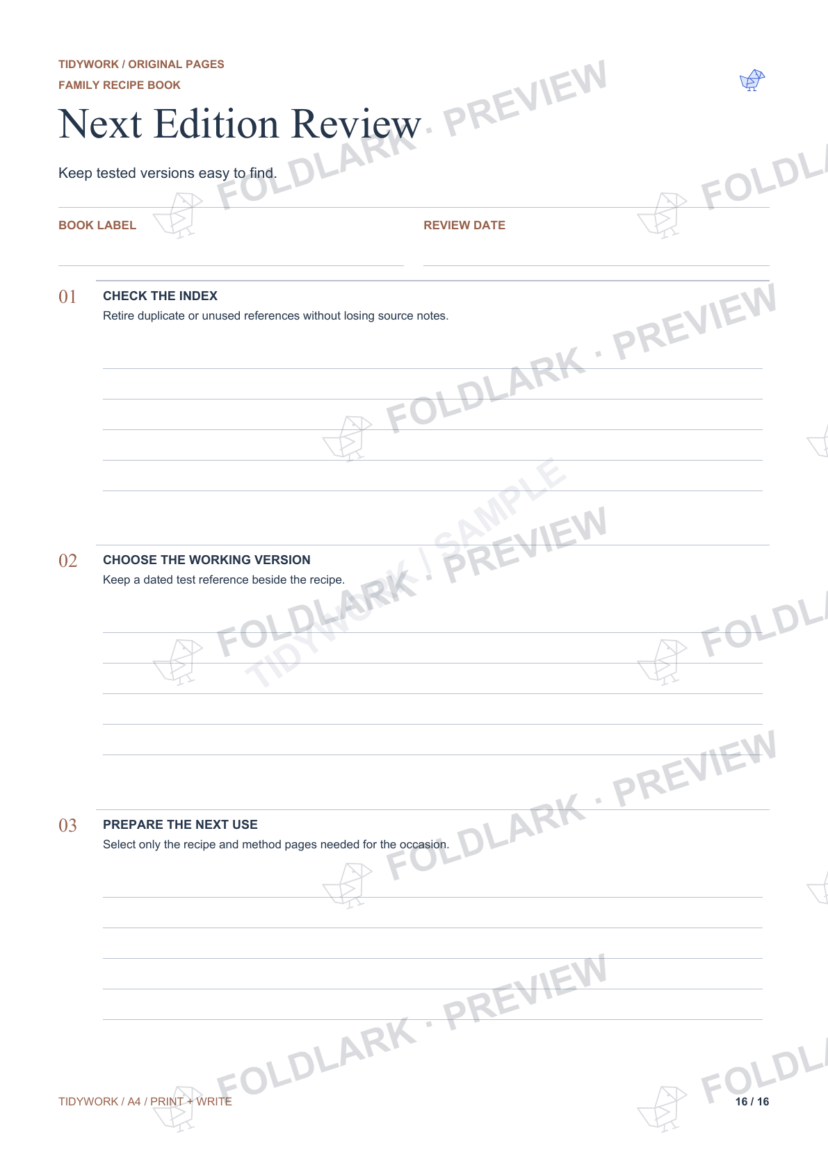 Next Edition Review: actual marked preview