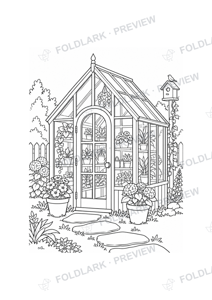 The glasshouse — actual protected outline preview