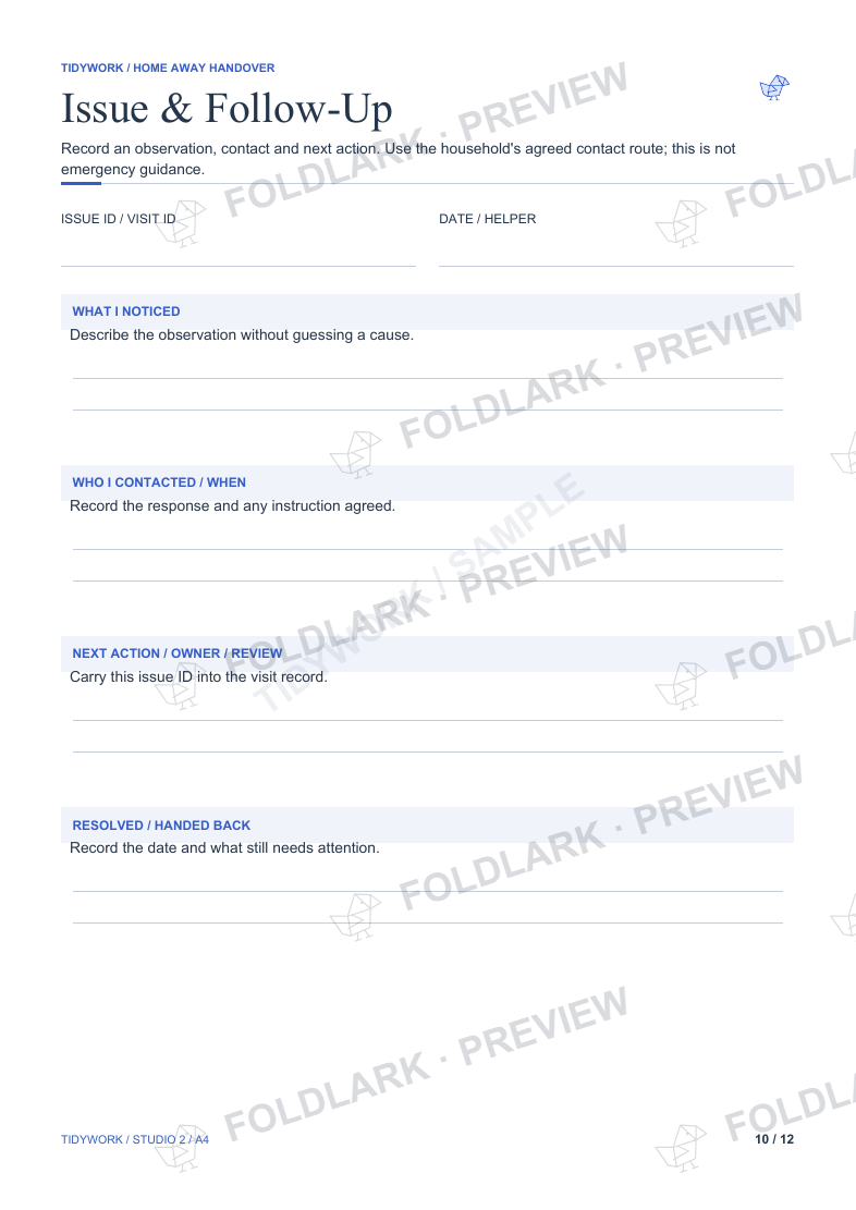 Issue & Follow-Up: actual marked preview