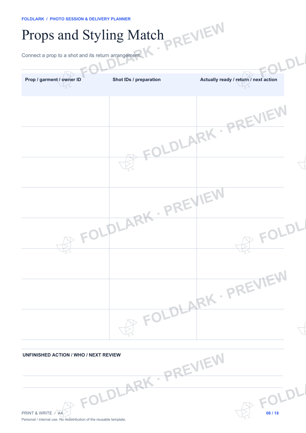 Props and Styling Match: actual marked preview